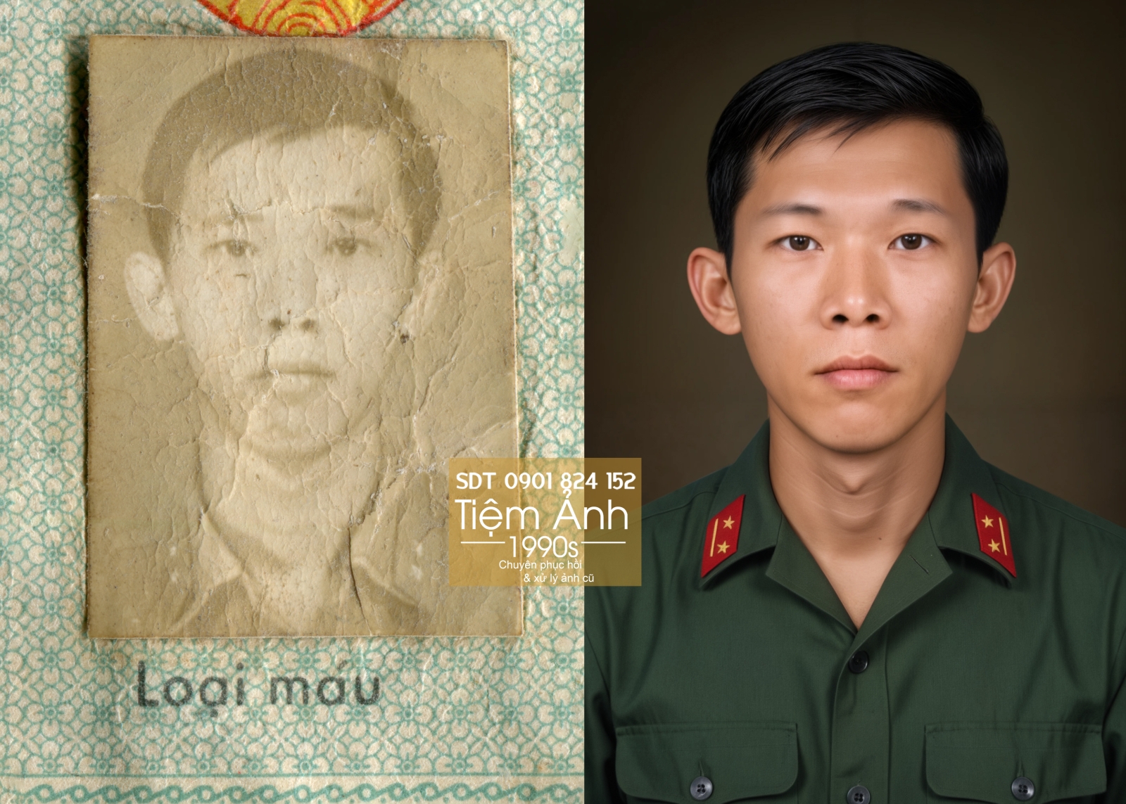phục hồi ảnh thẻ cccd để làm ảnh thờ