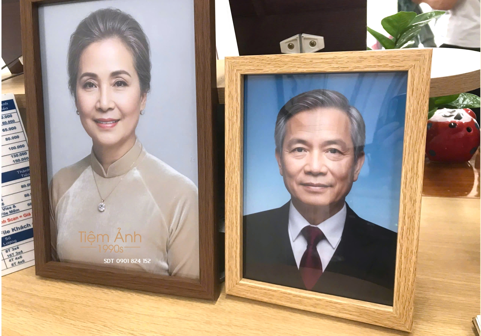 Làm ảnh thờ gia tiên trọn gói