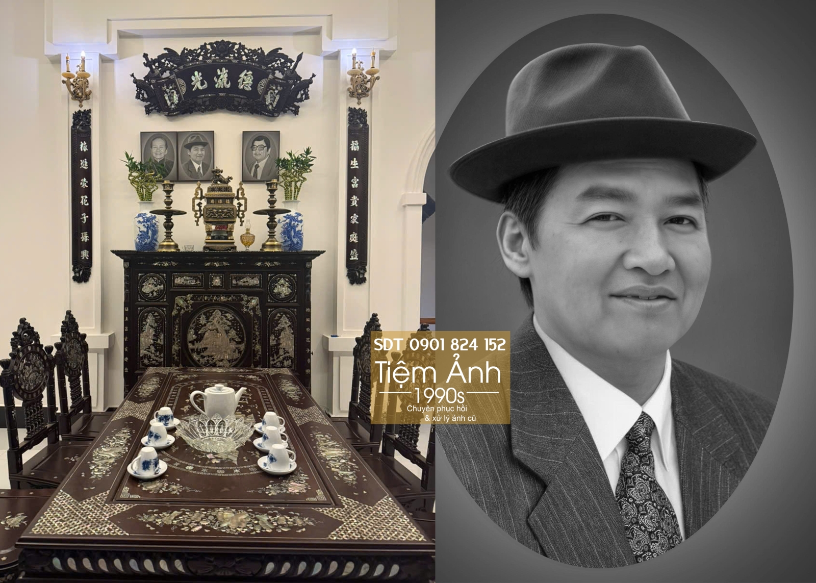 Tiệm Ảnh tư vấn ảnh thờ phù hợp cho khách 