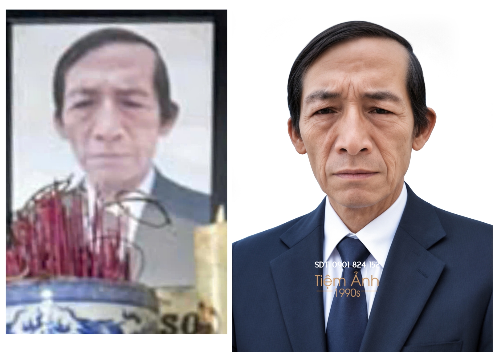 Phục hồi ảnh cũ lấy ngay tại HCM
