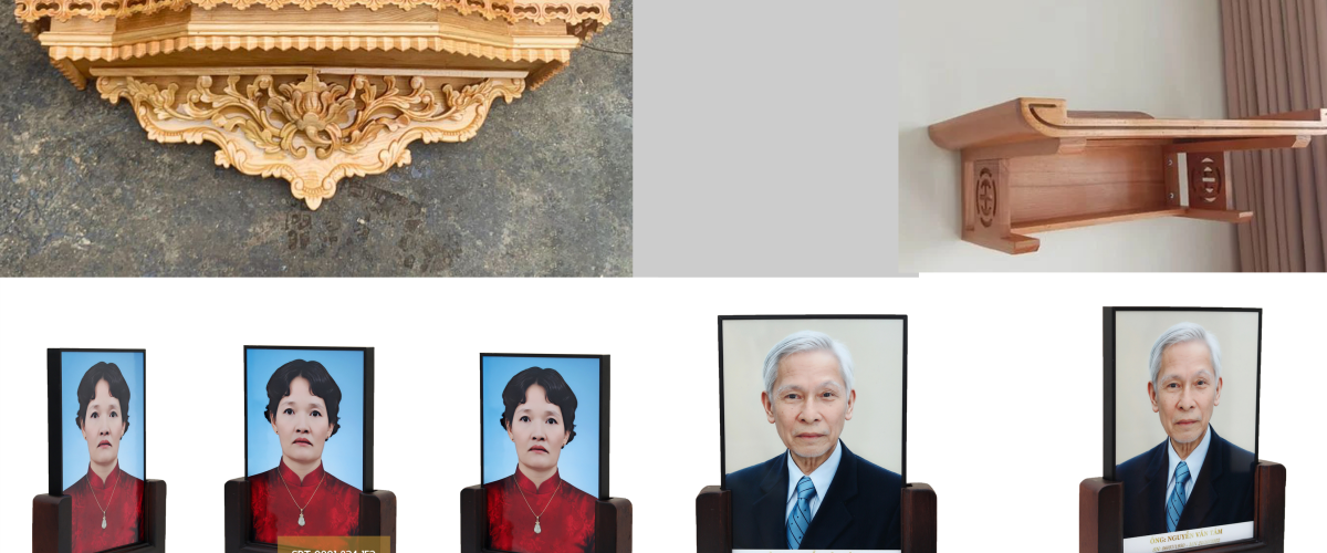 Kích thước ảnh thờ phù hợp với bàn thờ trong mỗi gia đình