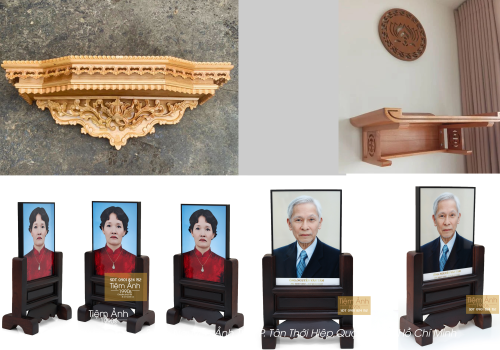 Kích thước ảnh thờ phù hợp với bàn thờ trong mỗi gia đình