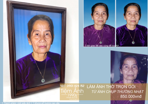 Làm ảnh thờ trọn gói 