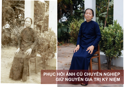 Phục Hồi Ảnh Cũ Chuyên Nghiệp – Giữ Lại Kỷ Niệm Theo Thời Gian