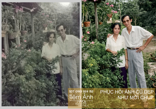 Phục hồi ảnh cũ chuyên nghiệp - khôi phục ký ức đẹp trong mỗi bức ảnh 