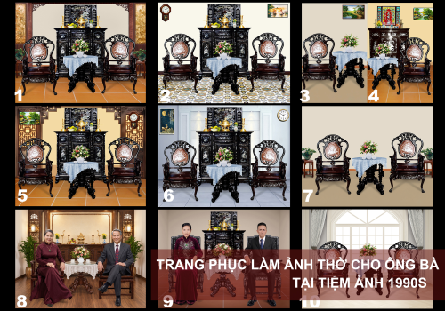 Trang phục làm ảnh thờ ông bà