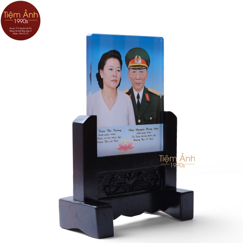 Ảnh Thờ Pha Lê Ghép Đôi Size Nhỏ 15x21cm