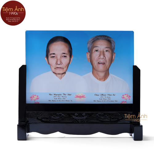 Ảnh Thờ Pha Lê  Đôi Size 40x30cm