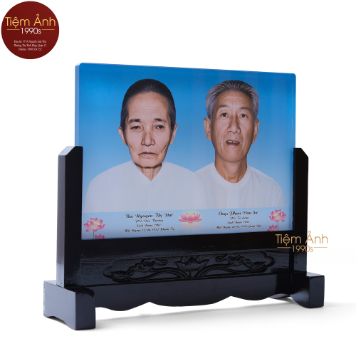 Ảnh Thờ Pha Lê  Đôi Size 40x30cm