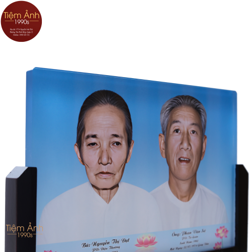 Ảnh Thờ Pha Lê  Đôi Size 40x30cm