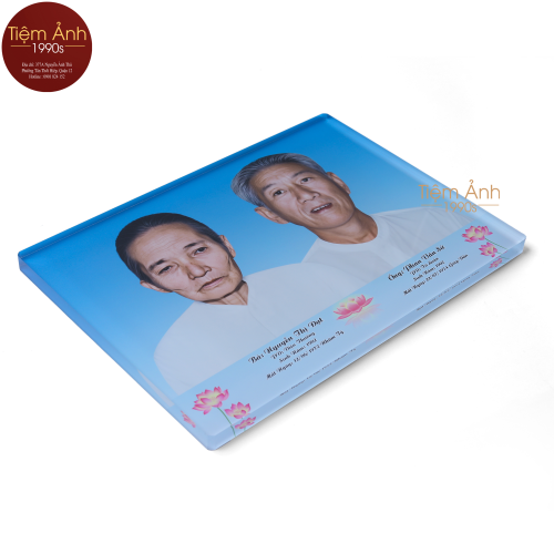 Ảnh Thờ Pha Lê  Đôi Size 40x30cm