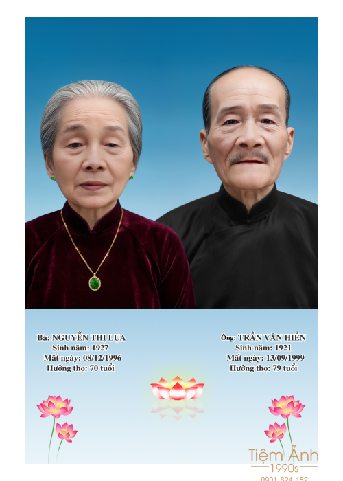 Làm Ảnh Thờ Đôi Song Thân