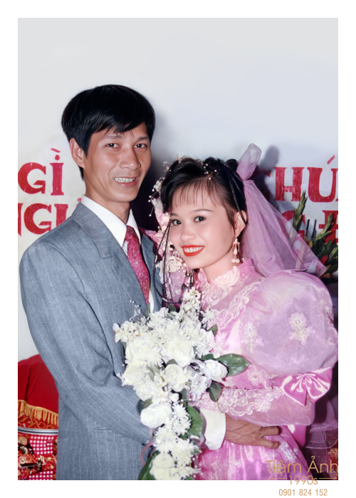 Phục Hồi Ảnh Cưới Cũ